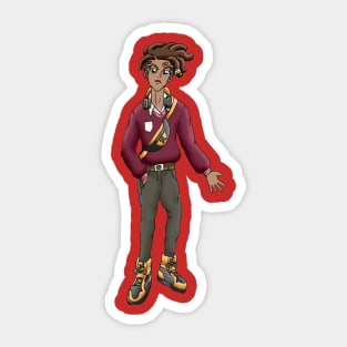 ANIME HYPEBEAST BOY SCHOOL UNIFORM Sticker